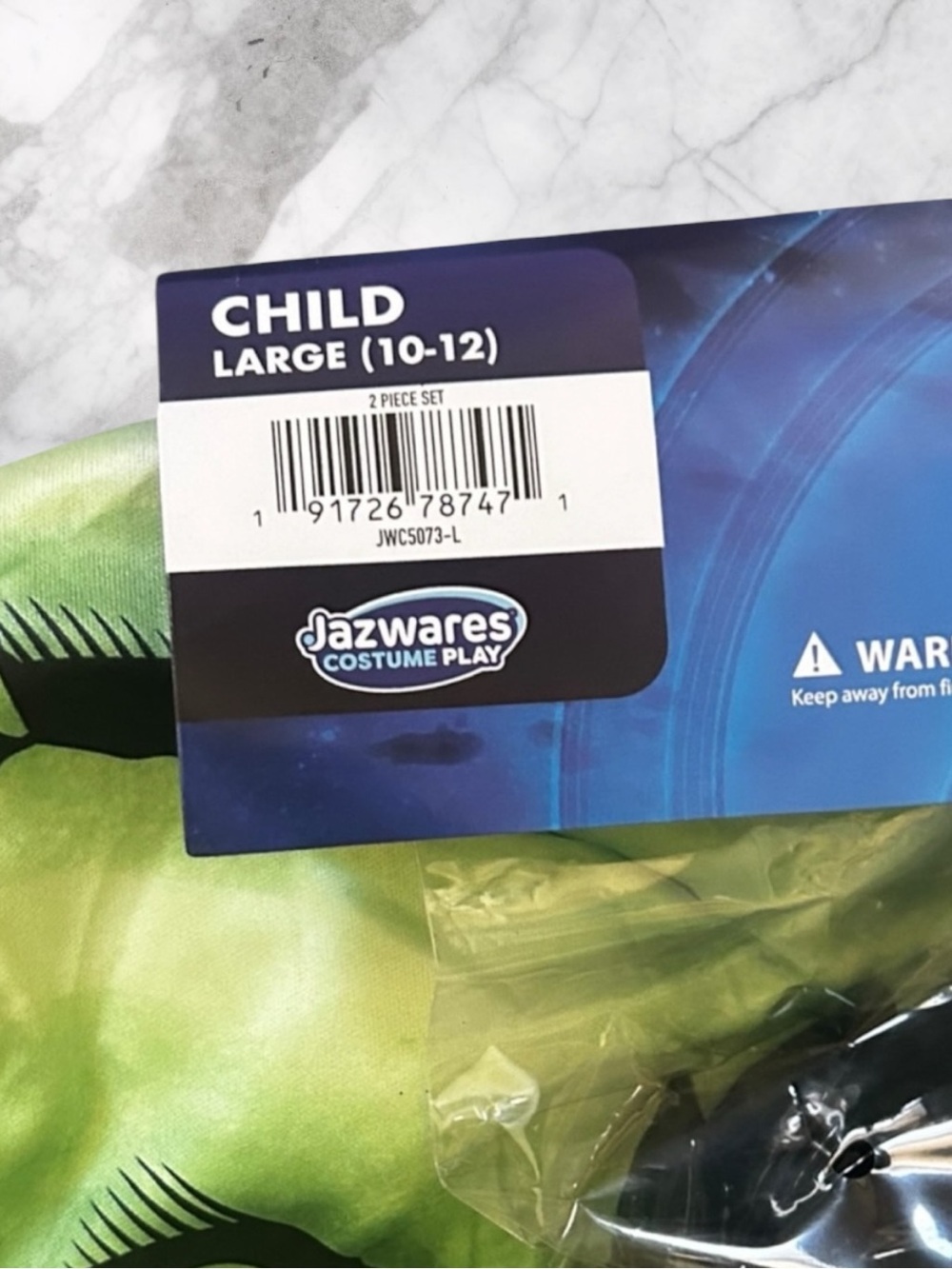NEW Marvel Avengers Hulk Kids Costume - Muscle Chest Size Large - Picture 6 of 6